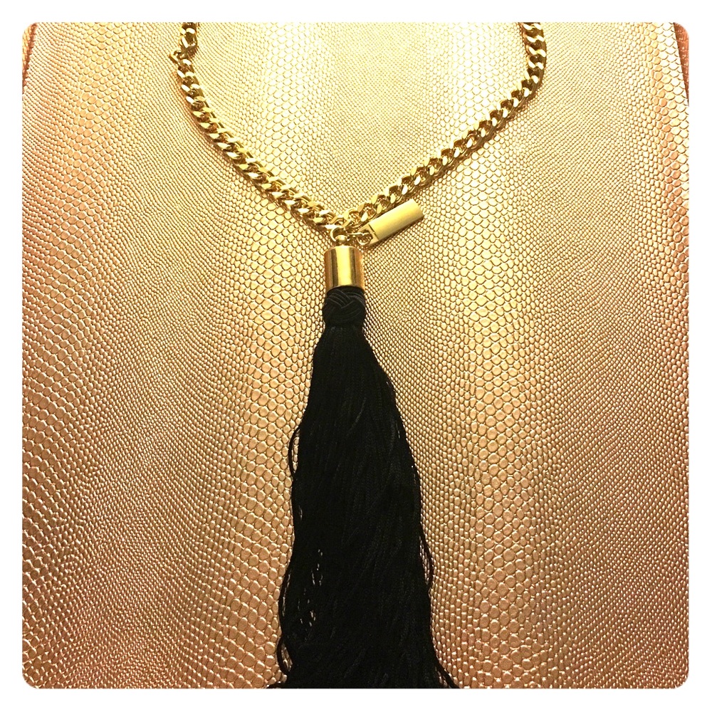 Marc jacobs tassel necklace