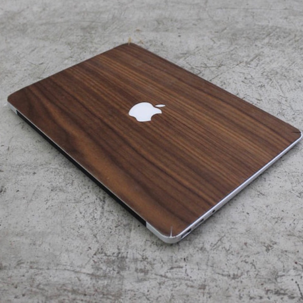 ⚡Real Walnut Wood MacBook Skin⚡️