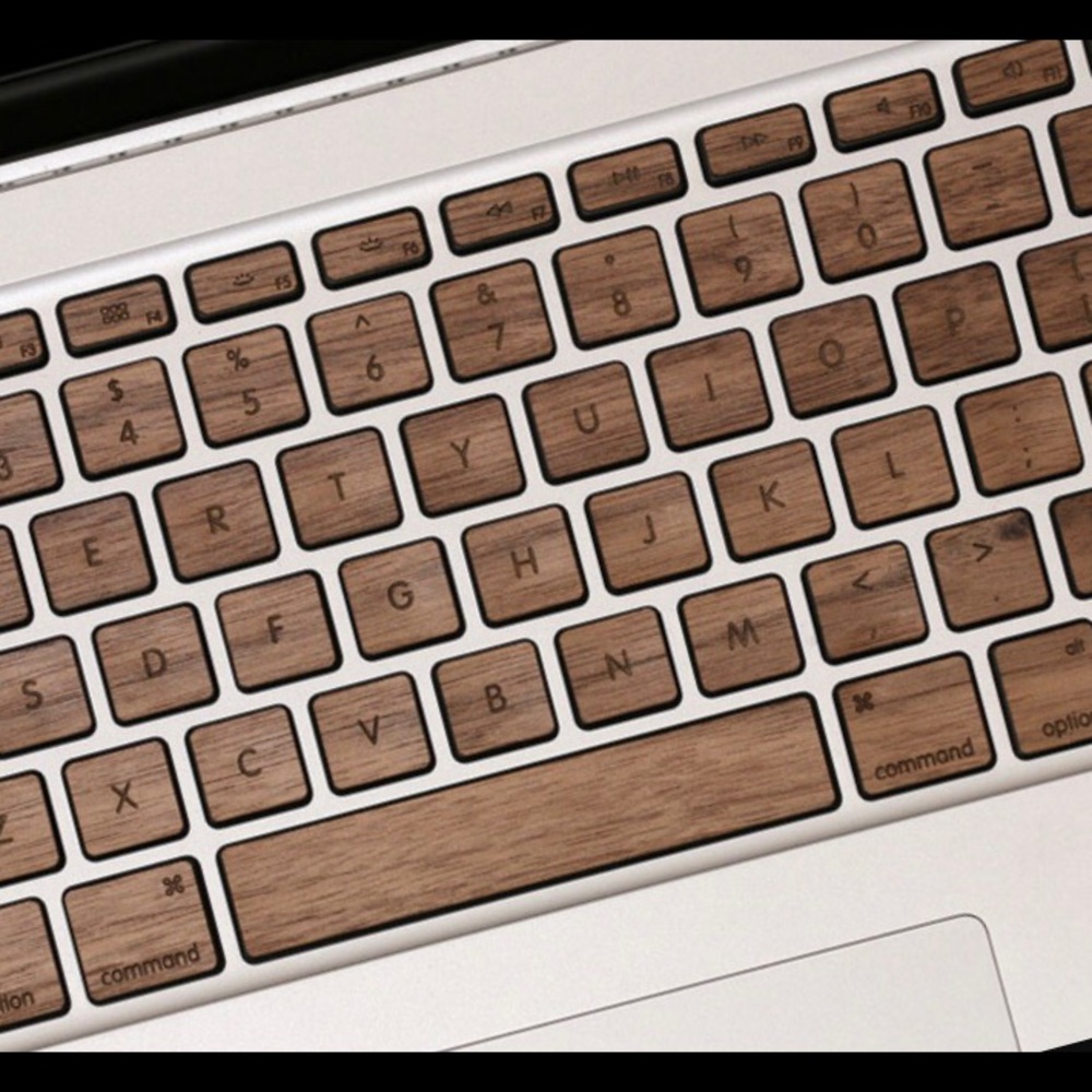 ✨Real Walnut Keyboard Skin Cover✨