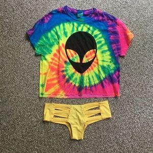 LITTLE BLACK DIAMOND RAVE OUTFIT BUNDLE