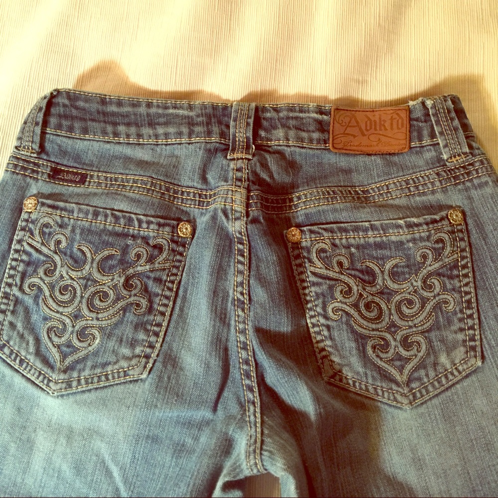 Adiktd Bootcut Jeans - cute pockets!