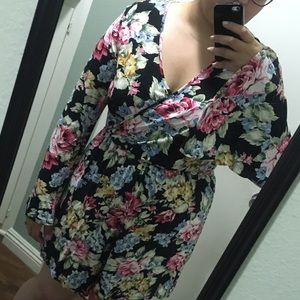 💜ASOS- Floral ROMPER