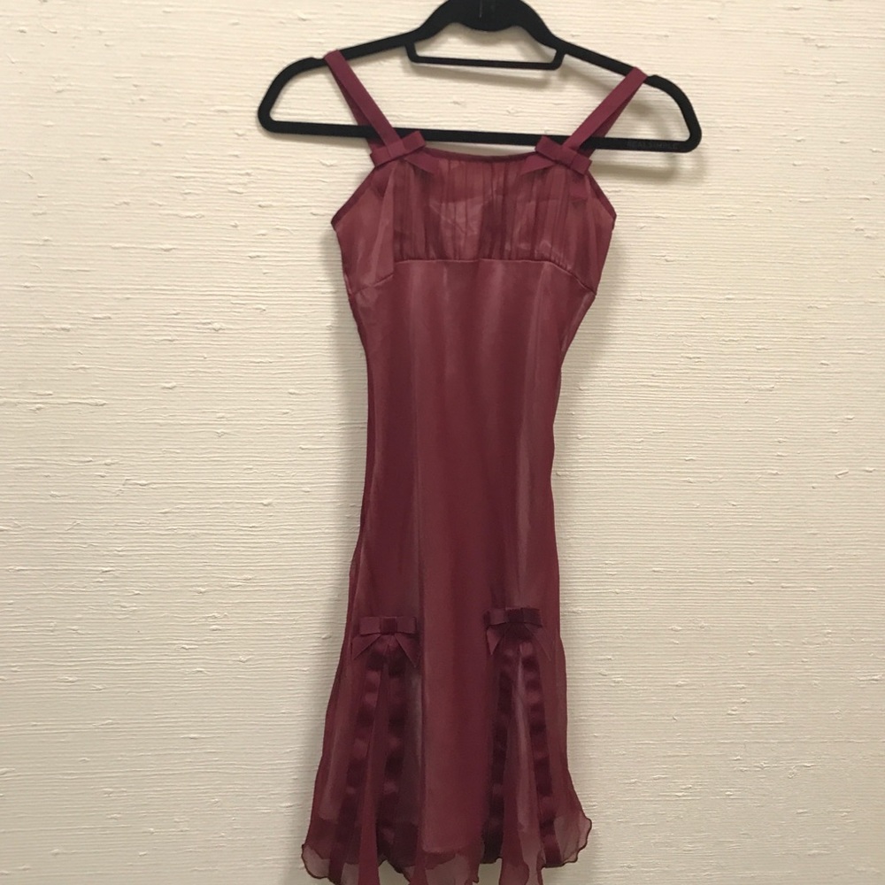 Girls formal dress and velvet cardigan sz 8