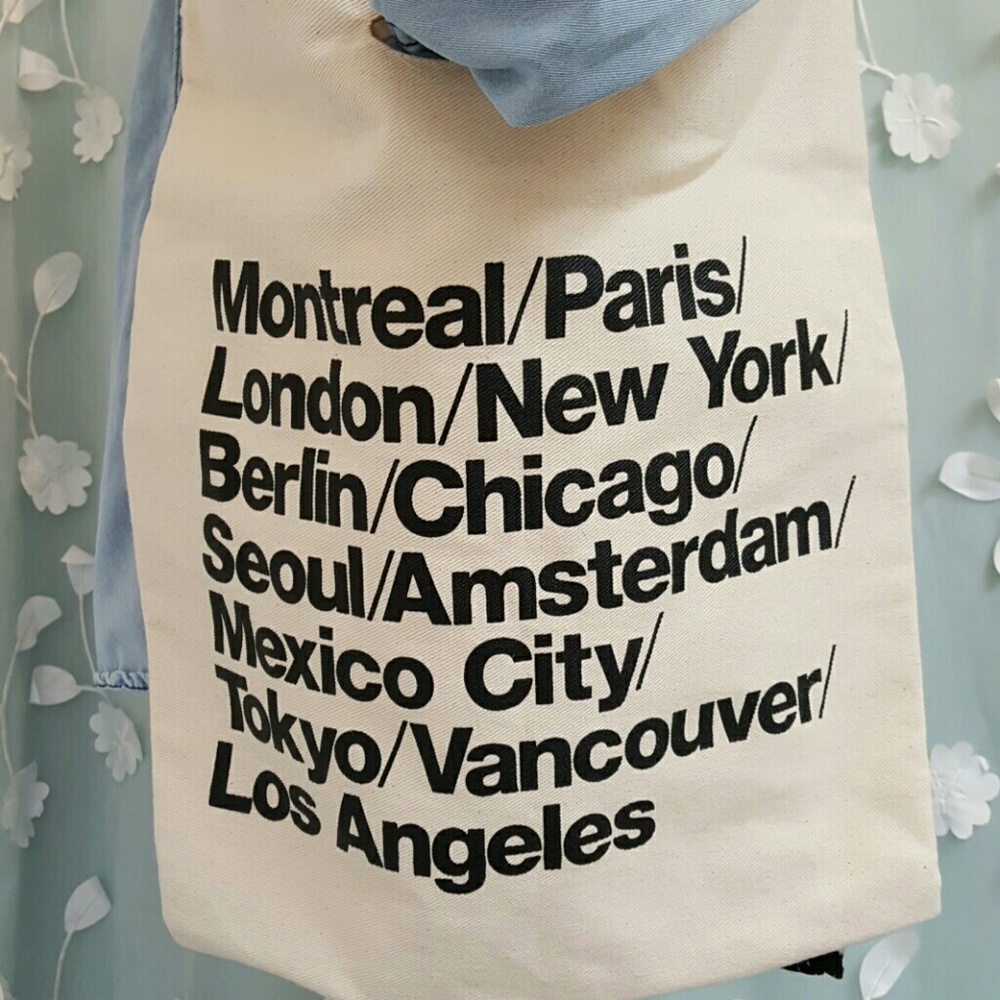 BNWT Large American Apparel Crossbody Bag