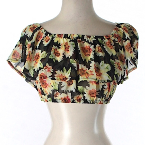 S-M LF Rumor Boutique Crop Top - Picture 6 of 7