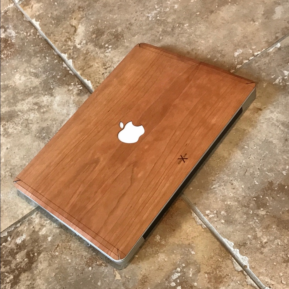 ⚡Real Cherry Wood MacBook Skin⚡