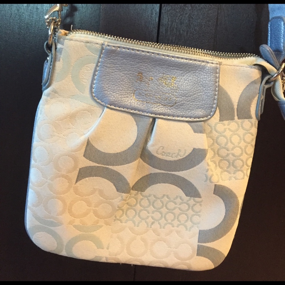 Coach cross body purse