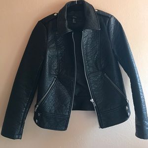 Faux Leather jacket forever 21