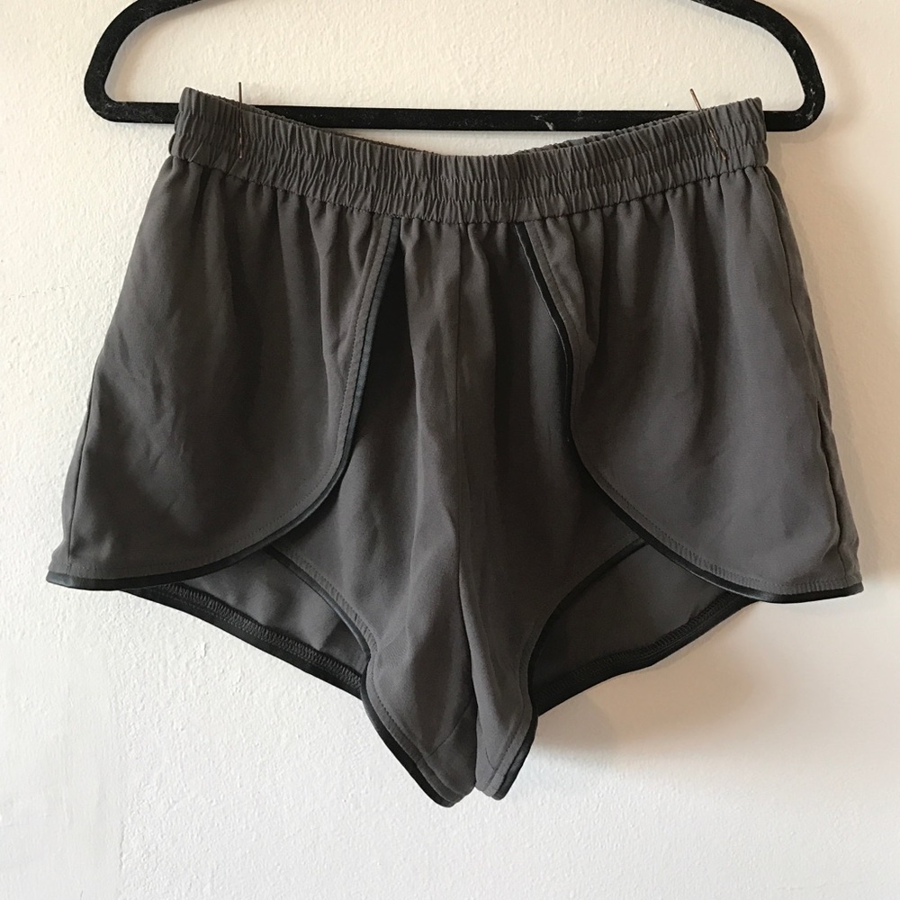 Dark grey loose shorts