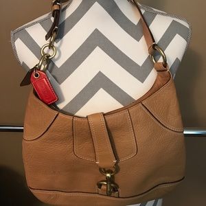 Soft pebble leather