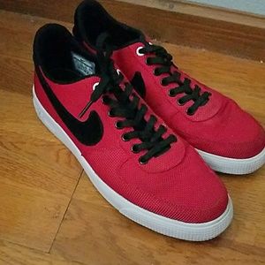 Nike red shoes