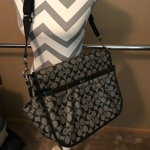 Signature diaper bag