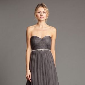 Jenny Yoo Annabelle Dress in Shadow Grey