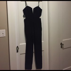 Nastygal black jumpsuit