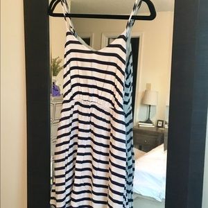 LC Lauren Conrad nautical striped sundress