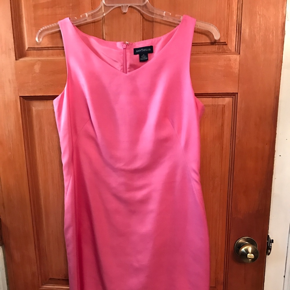 Beautiful dark pink work dress