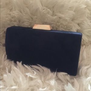 Navy Blue Clutch