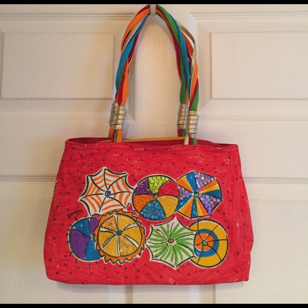 A Rainbow for Life Sally Huss purse