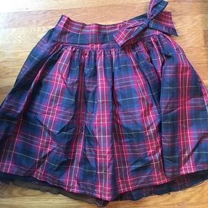 Gap Kids Dressy plaid skirt