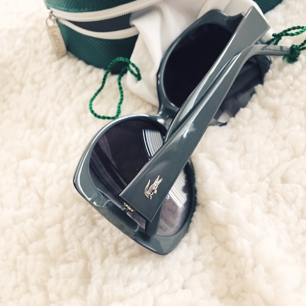 LACOSTE butterfly sunglasses! Case included!