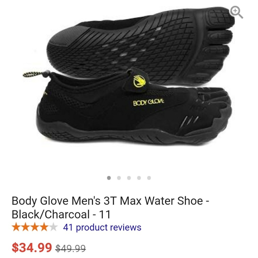 Body Glove Men's 3T Max Water Shoe - Black/Charcoa