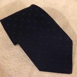Giorgio Armani Navy Blue Tie