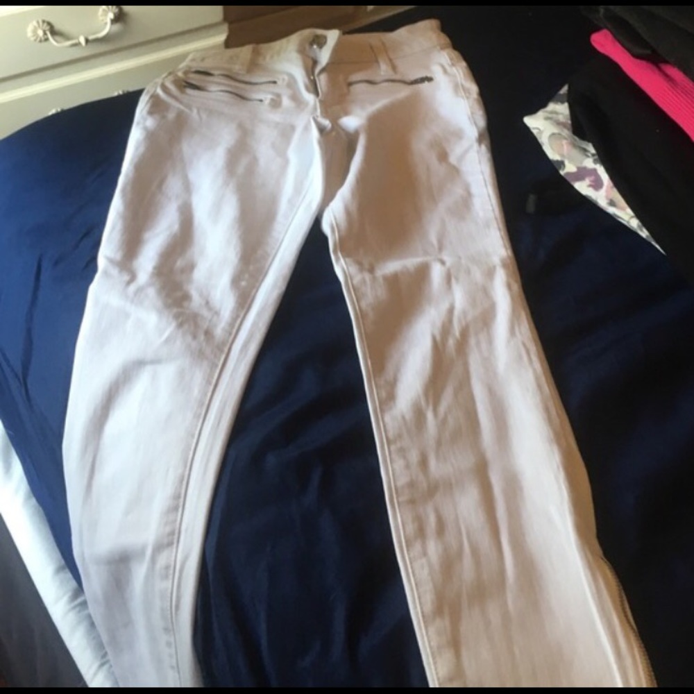 White jeans