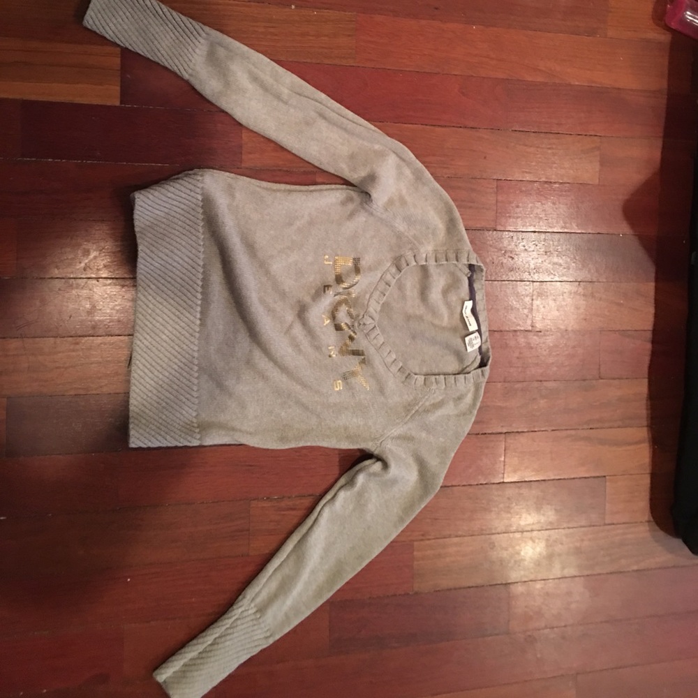 Pretty tan DKNY sweater large