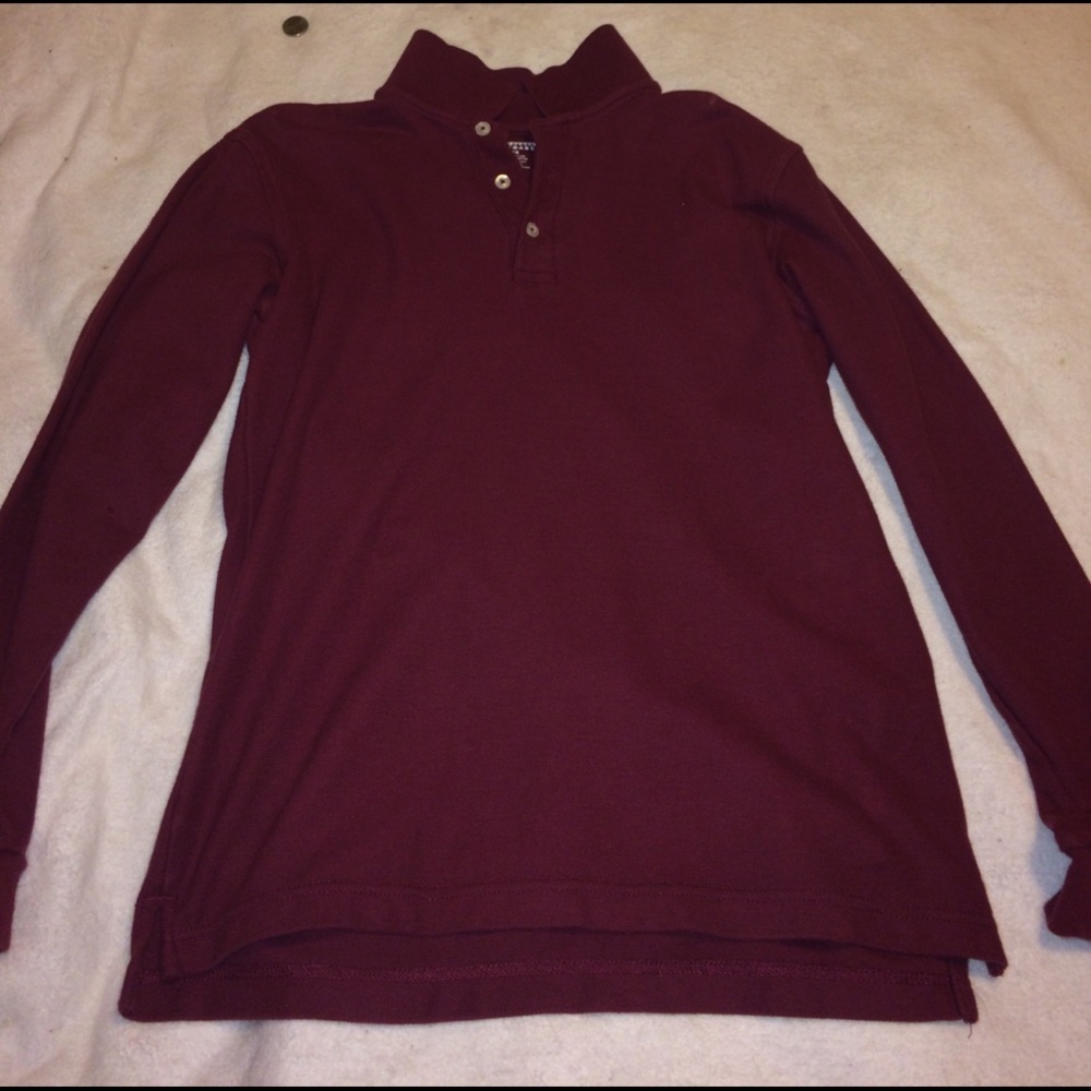Maroon shirt