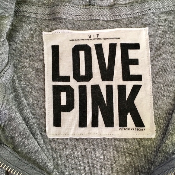 Women's VS Pink full zip up in stretchy size:S - Picture 3 of 4