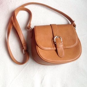 Forever 21 Tan, Cross Body Purse.
