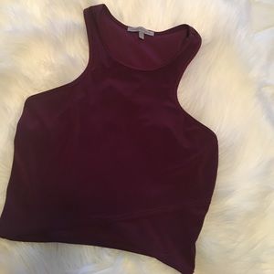 Racer back crop top.