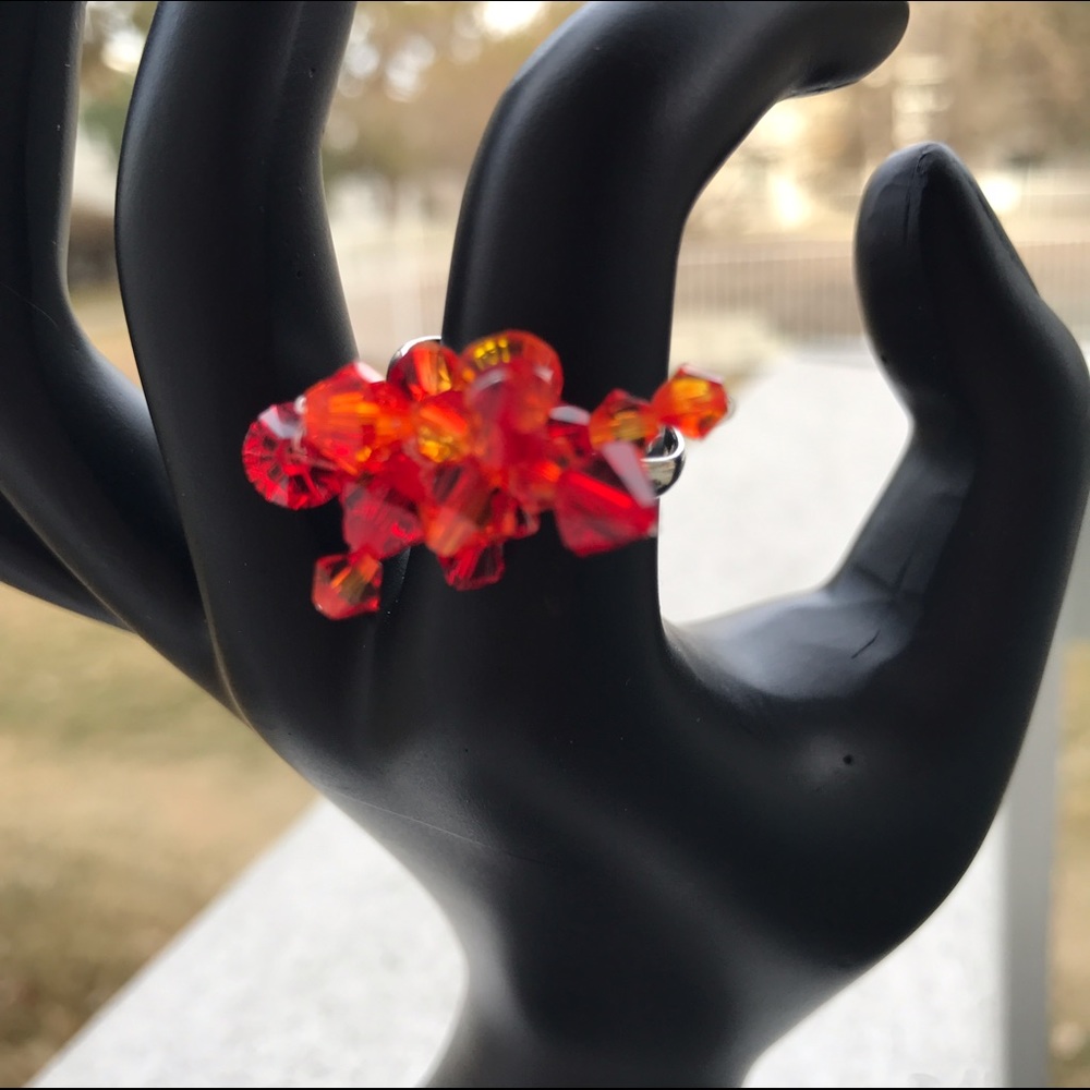 Crystal cluster ring 🌺 - Picture 2 of 4