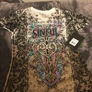 Size large Affliction t shirt