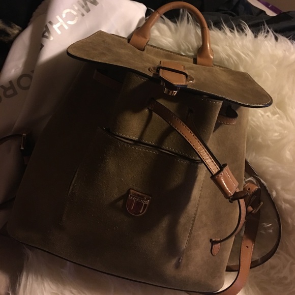 Mk suede book bag main image 4