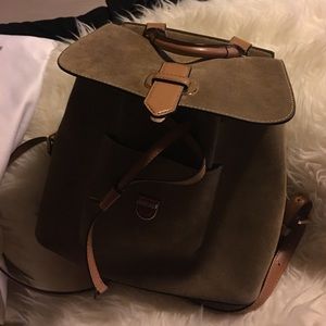Mk suede book bag