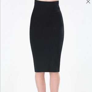 Bebe knit midi skirt