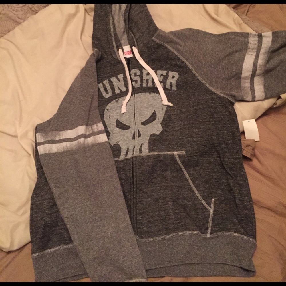 Men's Marvel Punisher Zip-Up!