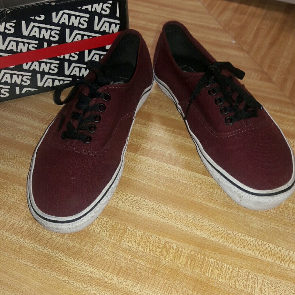Maroons Vans for mens and womens