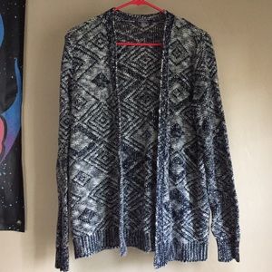 PATTERNED COZY CARDIGAN - LIGHT & PERFECT 4 SPRING