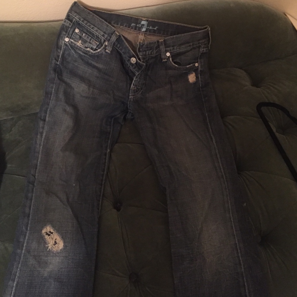 Seven for all mankind bootcut jeans