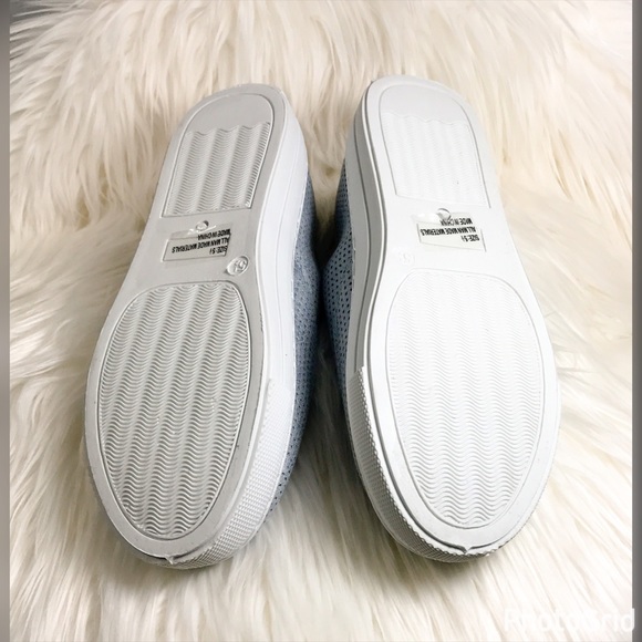 LAST ONE SALE! 🌸Serenity Blue Slip On Sneakers - Picture 4 of 7