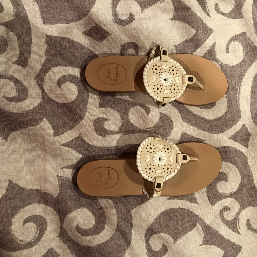 Jack Rogers flip flops.