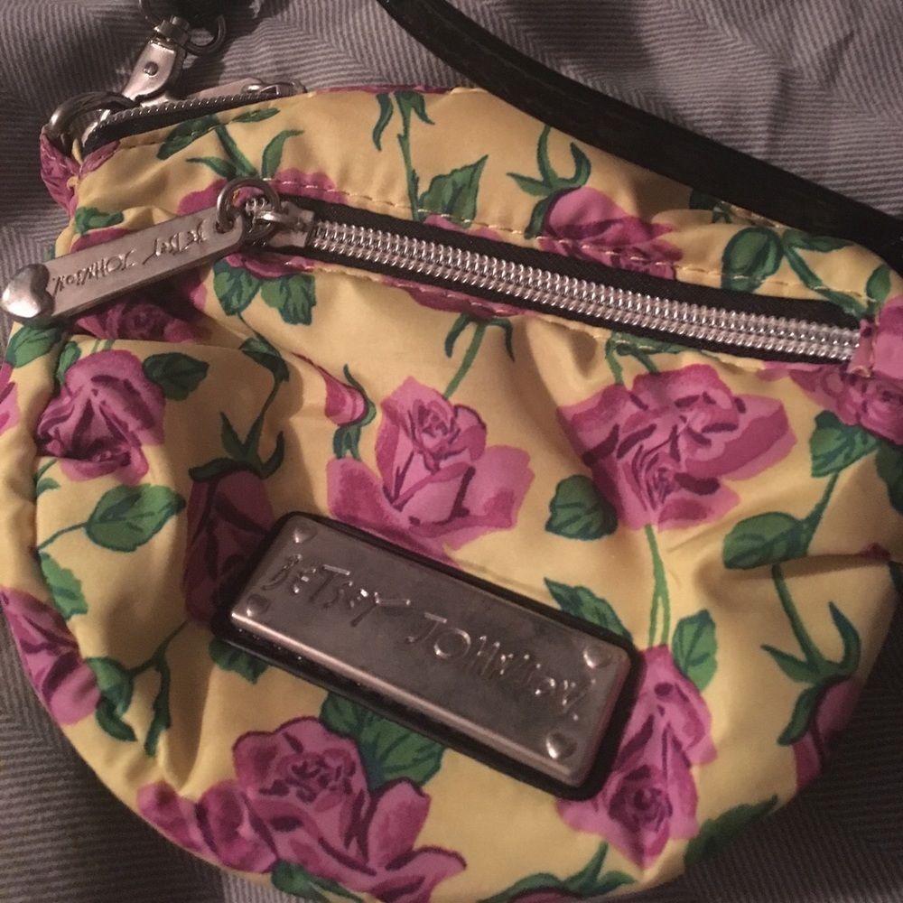 Betsey Johnson floral purse small