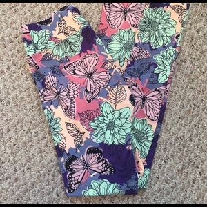 Lularoe Butterfly Leggings