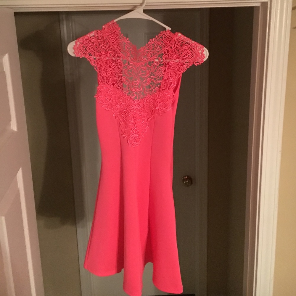 Pink dress