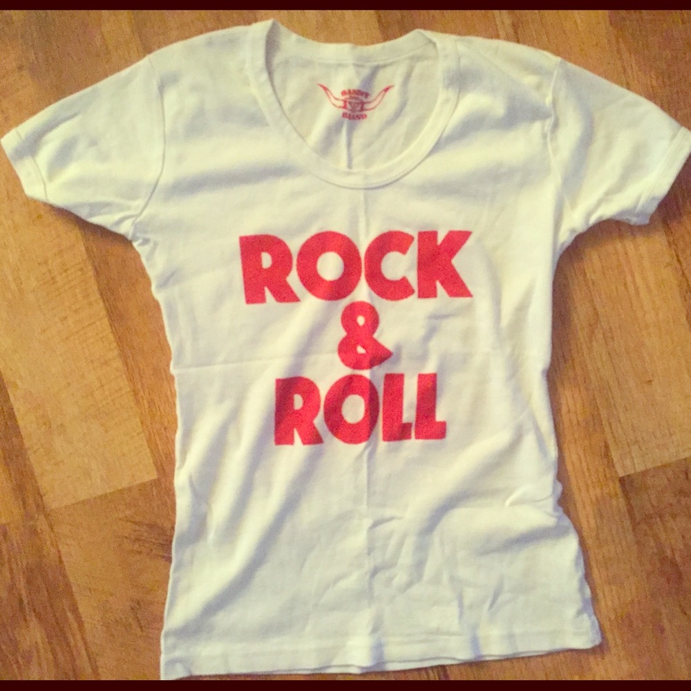 Rock n roll t shirt
