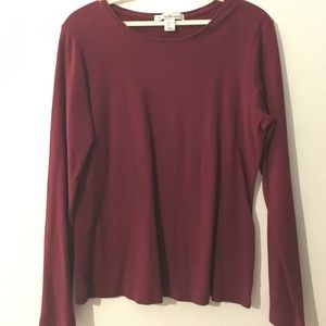 Long Sleeve Shirt - MAROON