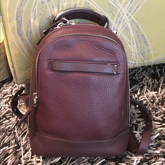 Mackage Bags Mackage Leather Croydon Backpack Bag Purse Burgund