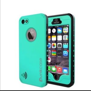 💦BLUE AND BLACK WATERPROOF CASE💦